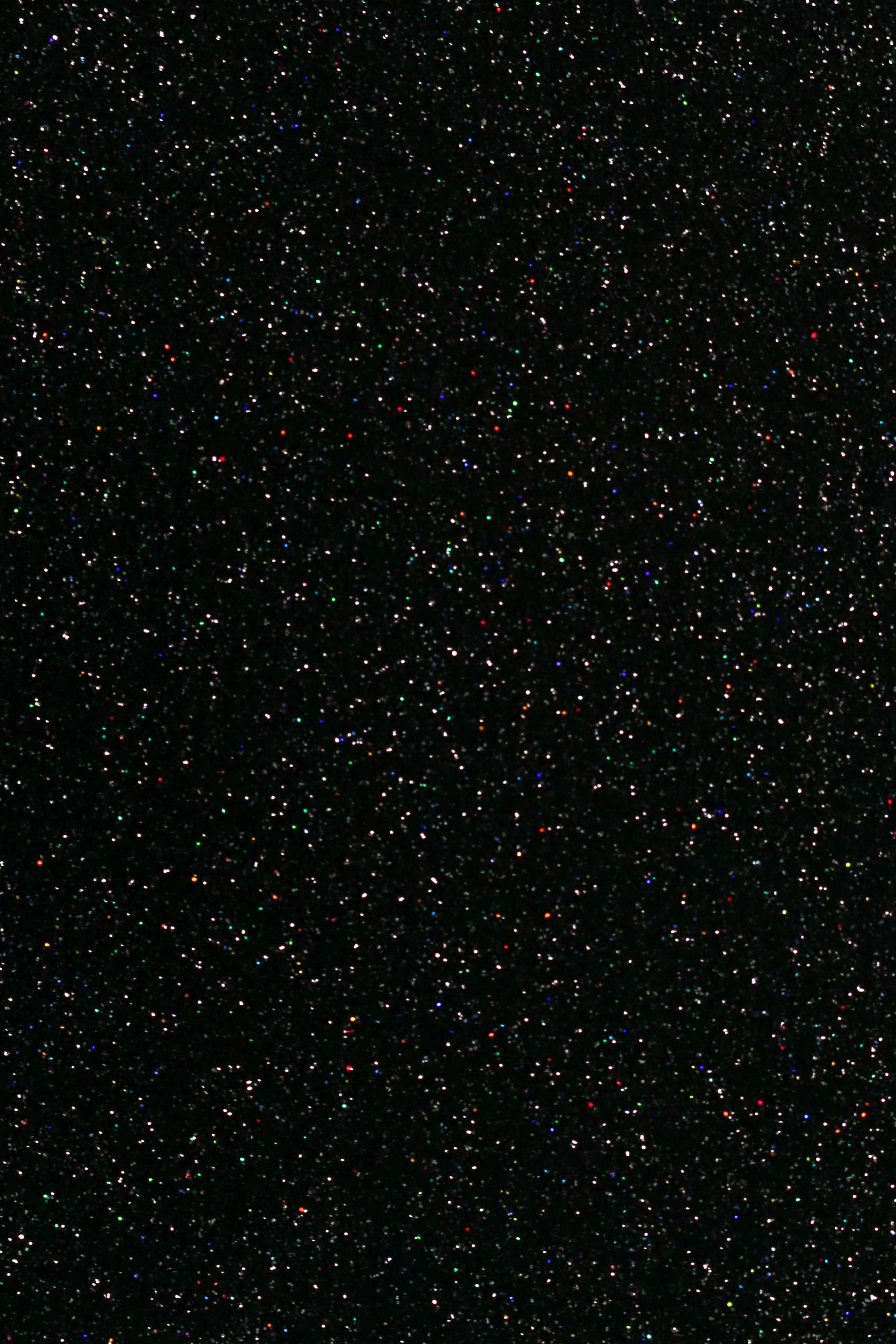 Glitter Galaxy Black